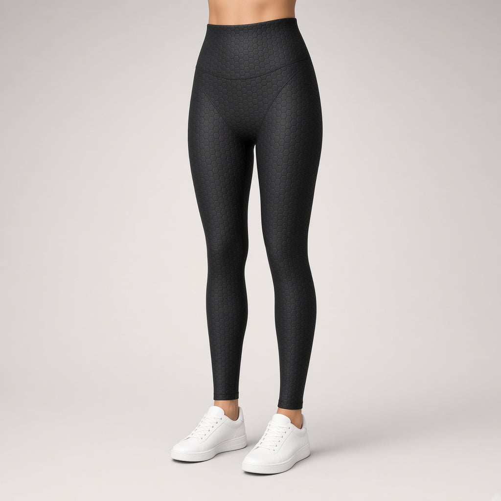 Legging sculptant 3D Fluidea, texture qui estompe